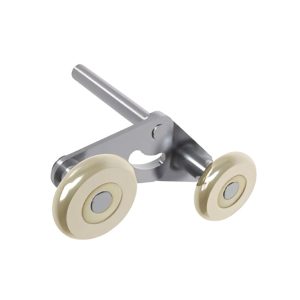 Ράουλο διπλό για σπαστή πόρτα BIOROL (RES6)