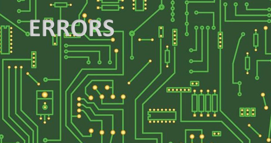 ERRORS ενδείξεις οθόνης