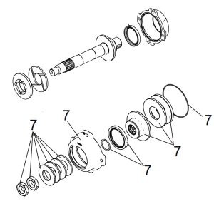 FAAC-63003374-Γκρουπ-άξονα-μείωσης-για-συρόμενα-884-MC-3PH