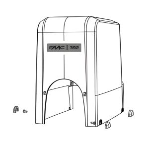 FAAC-63003499-Καπάκι-για-ανοιγόμενα-μοτέρ-391-392