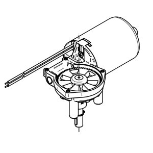 DEA-398061-Ανταλλακτικό-μοτέρ-24V-για-μηχανισμό-οροφής-SPAZIO-702S